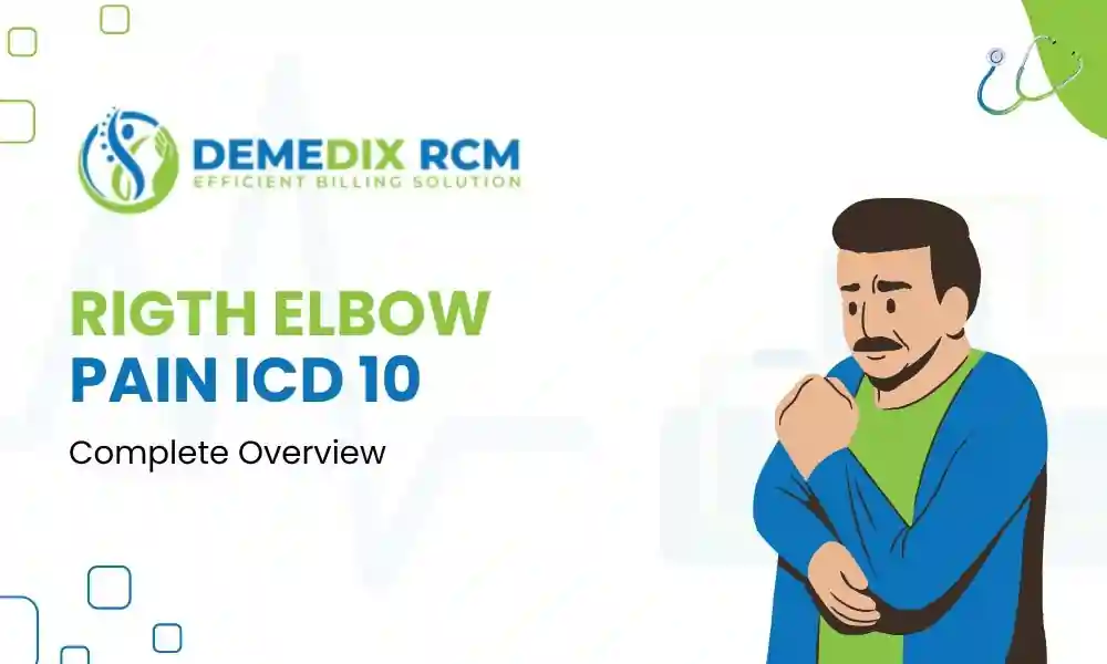 Right Elbow Pain ICD 10