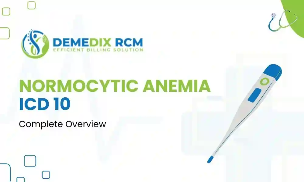 icd 10 code for normocytic normochromic anemia